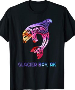 Glacier Bay Alaska Native American Orca Killer Whale T-Shirt